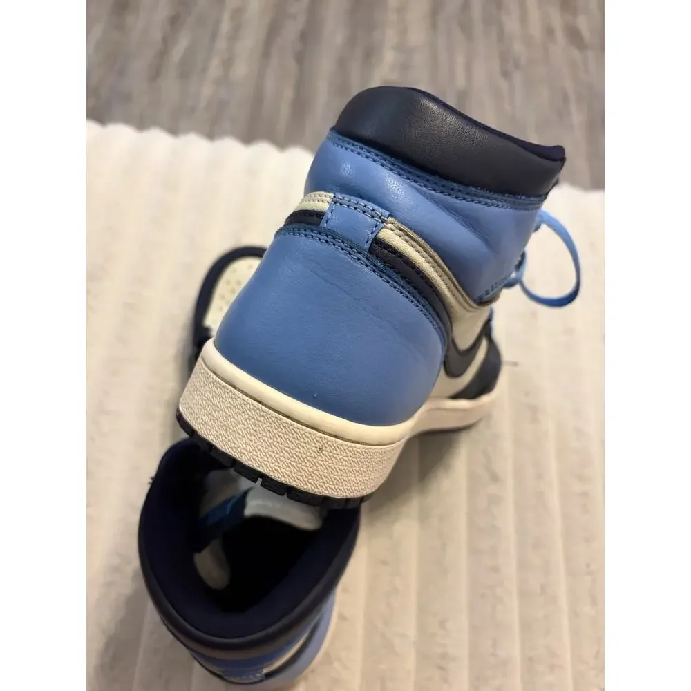 Nike Air Jordan 1 Retro High OG Men’s Size 8.5 Obsidian UNC 2019 555088-140